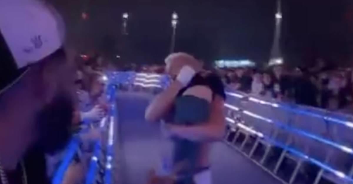 Watch: Cody Rhodes Rescues Child Who Wandered Onto the WWE Royal Rumble Entryway