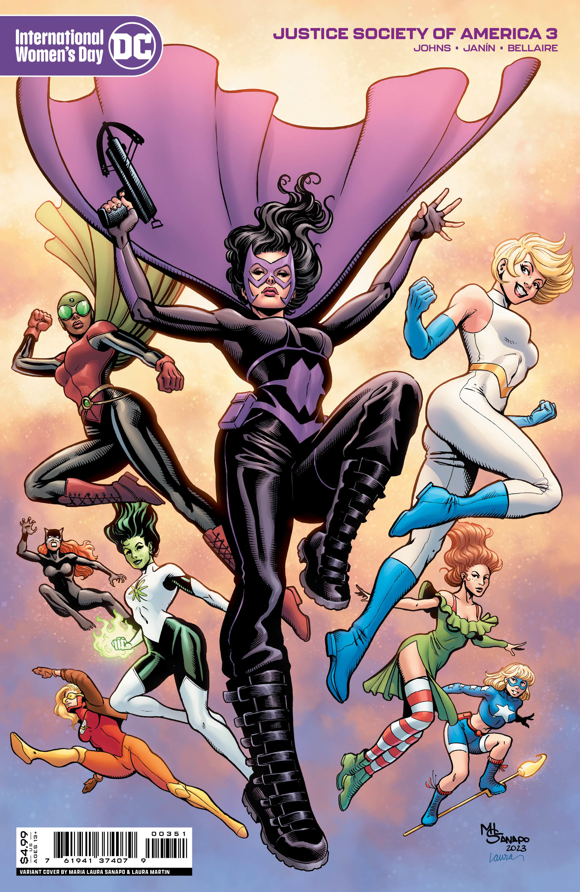 DC Reveals International Women's Day Variant Covers