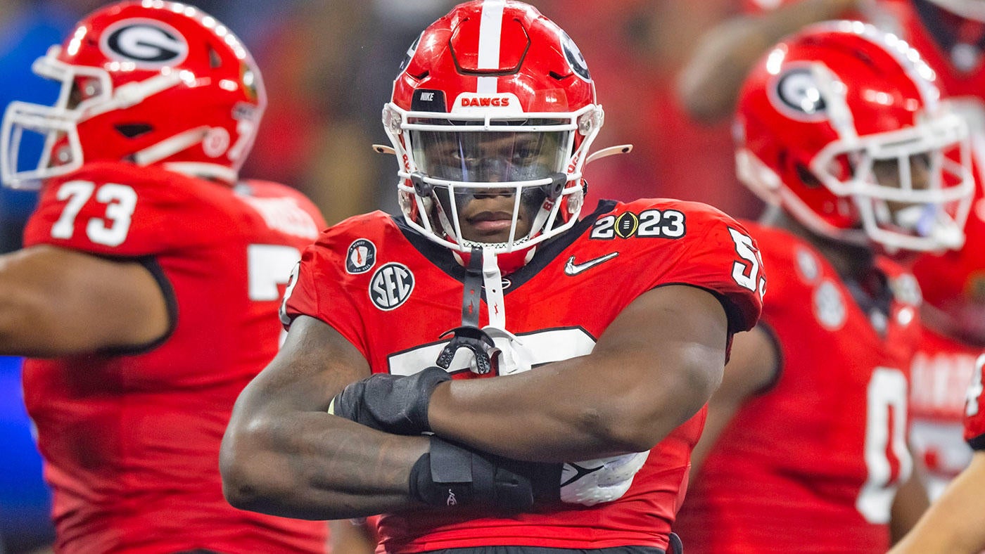 2023 NFL Draft: Steelers first-rounder Broderick Jones to wear No. 77 in honor of Georgia's Devin Willock