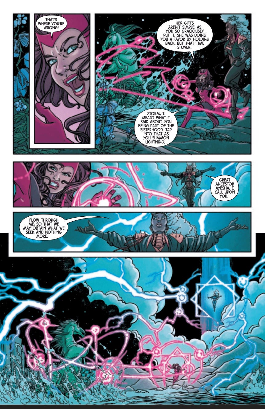 Storm Magic User Storm Comic