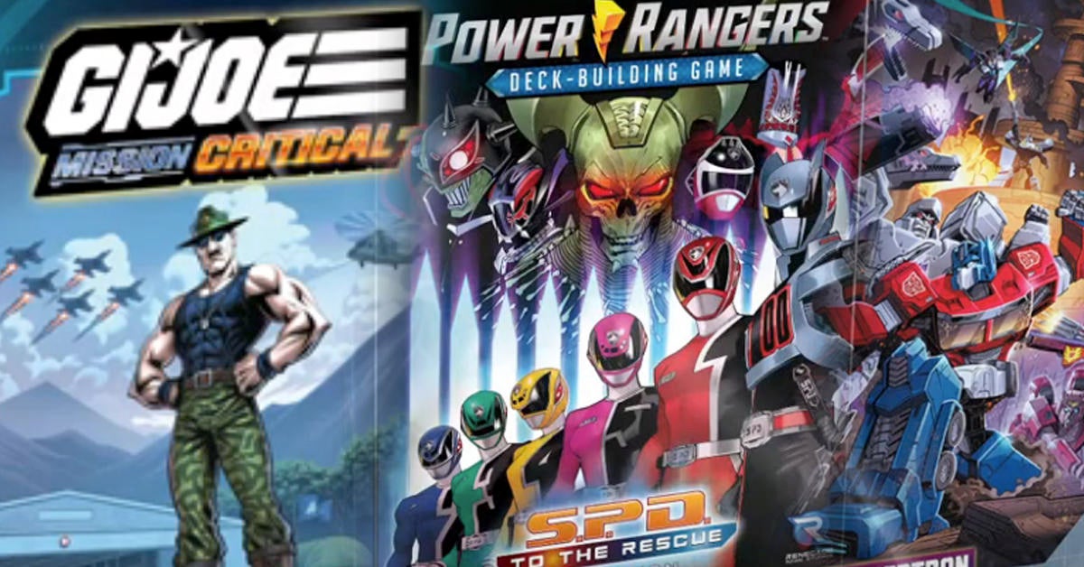 Renegade Reveals Over 20 New Games, Including Power Rangers, Transformers, and More at Renegade Con