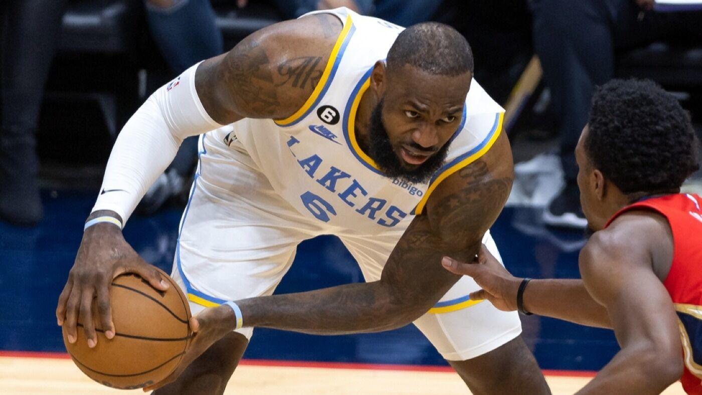 Lakers' LeBron James needs 36 points on Tuesday vs. OKC to break Kareem Abdul-Jabbar's career scoring record