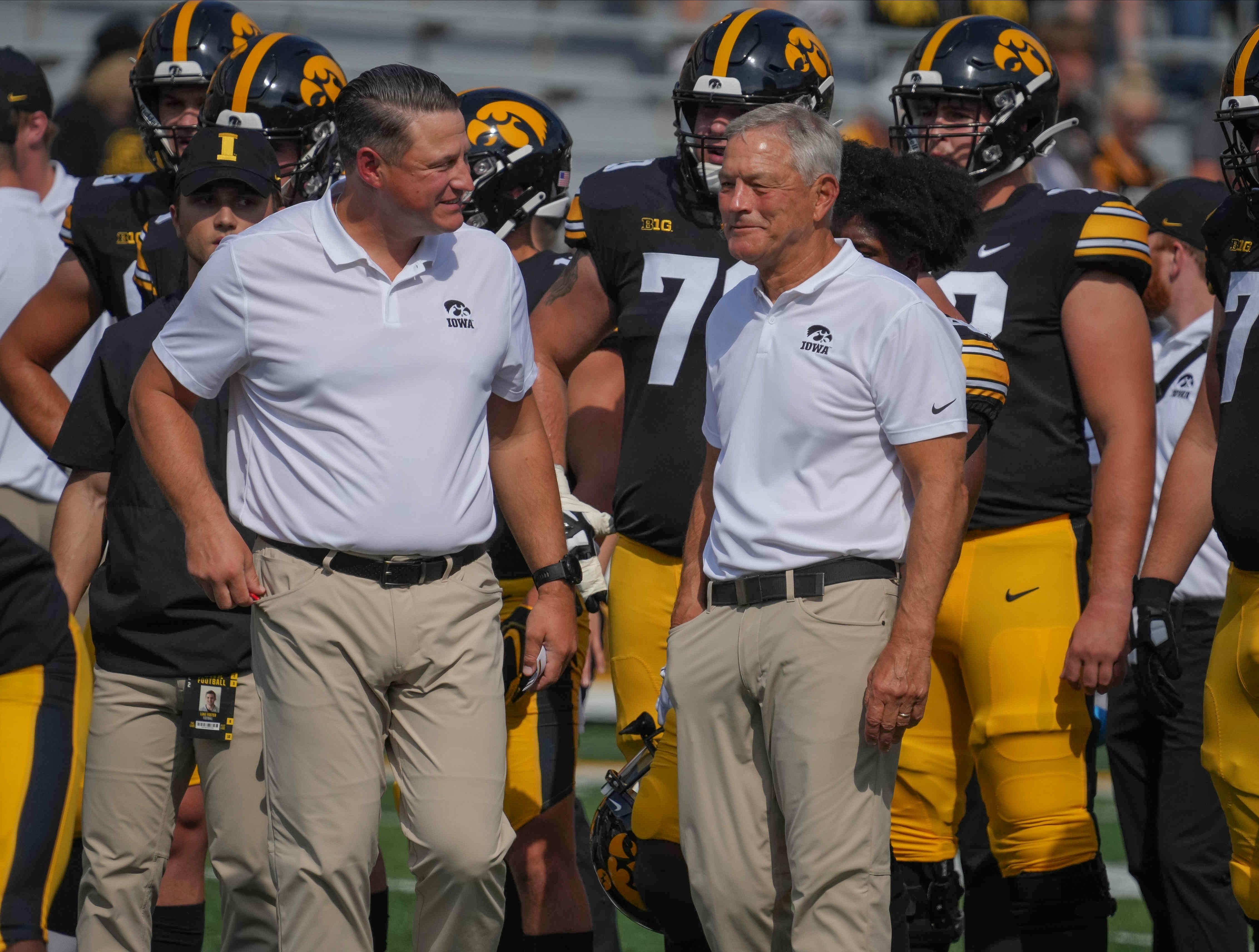 Iowa-Maryland is 'weird' Ferentz family reunion for Kirk, Brian: 'As a parent I'm glad he's with good people'