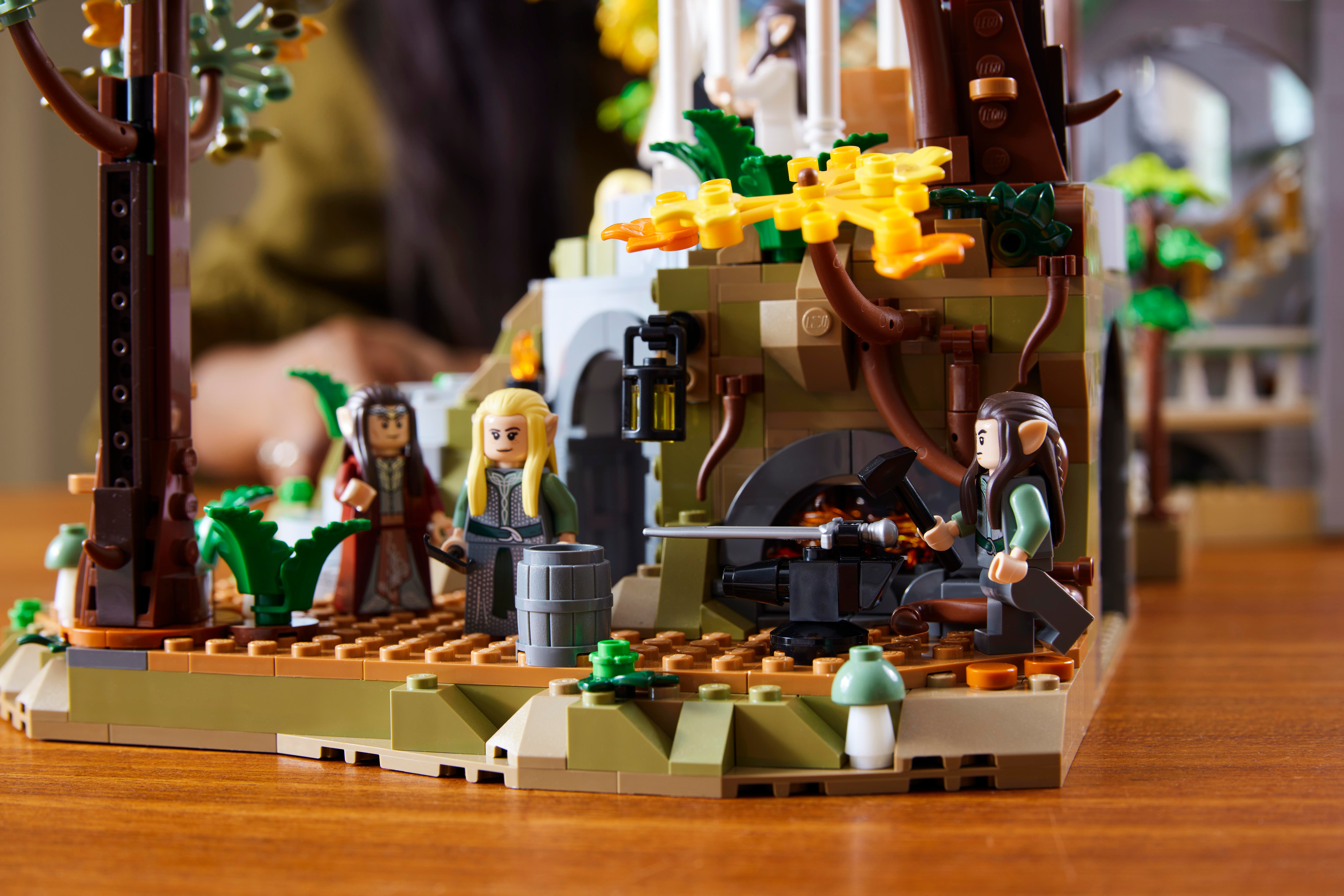 Seven Easter eggs in LEGO 10316 The Lord of the Rings Rivendell