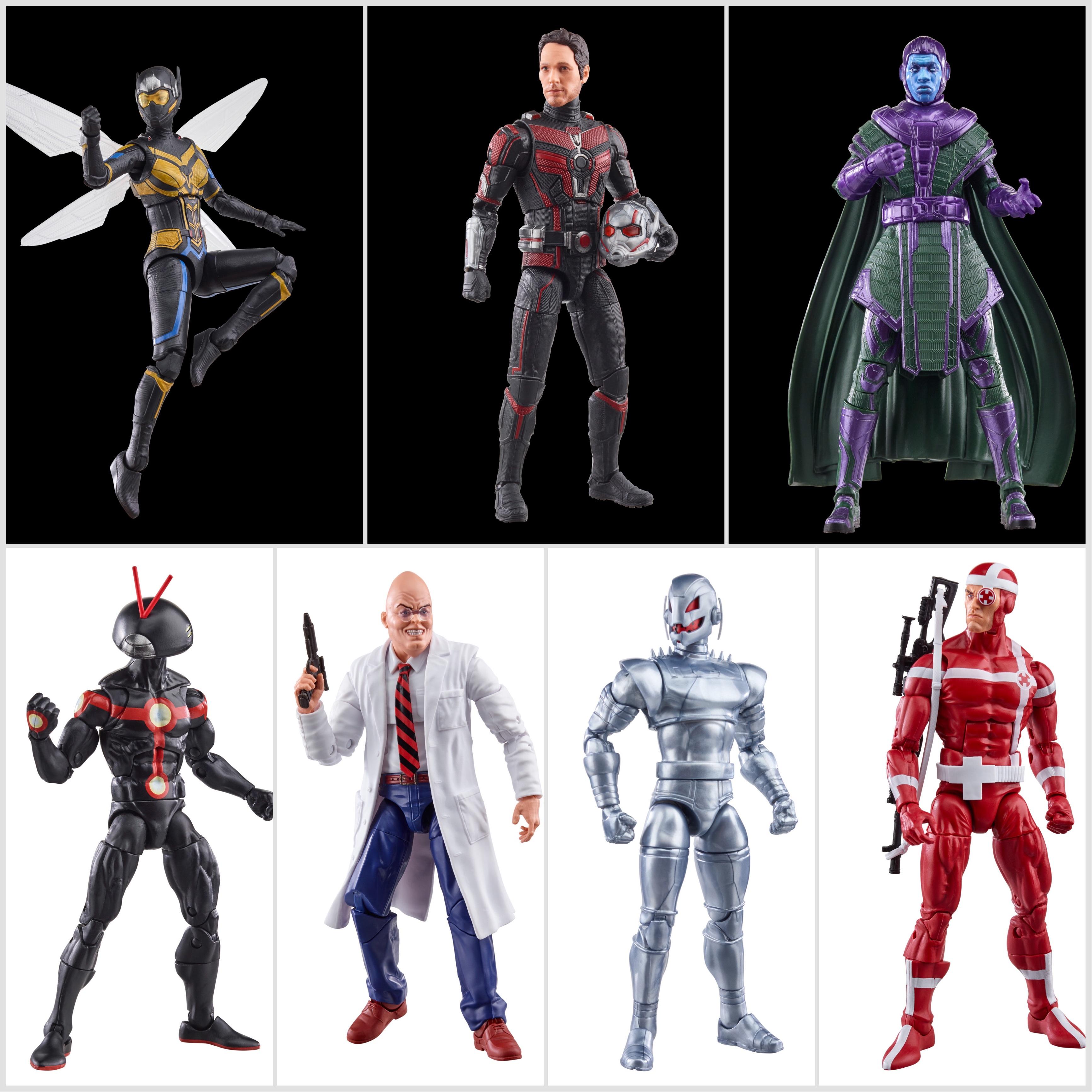 Ant Man and the Wasp Quantumania Hasbro Marvel Legends BAF Wave