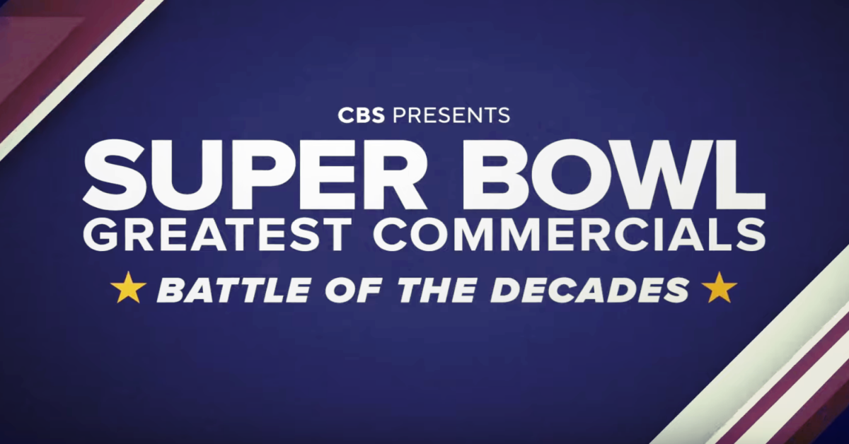 super bowl greatest commercials battle of the decades