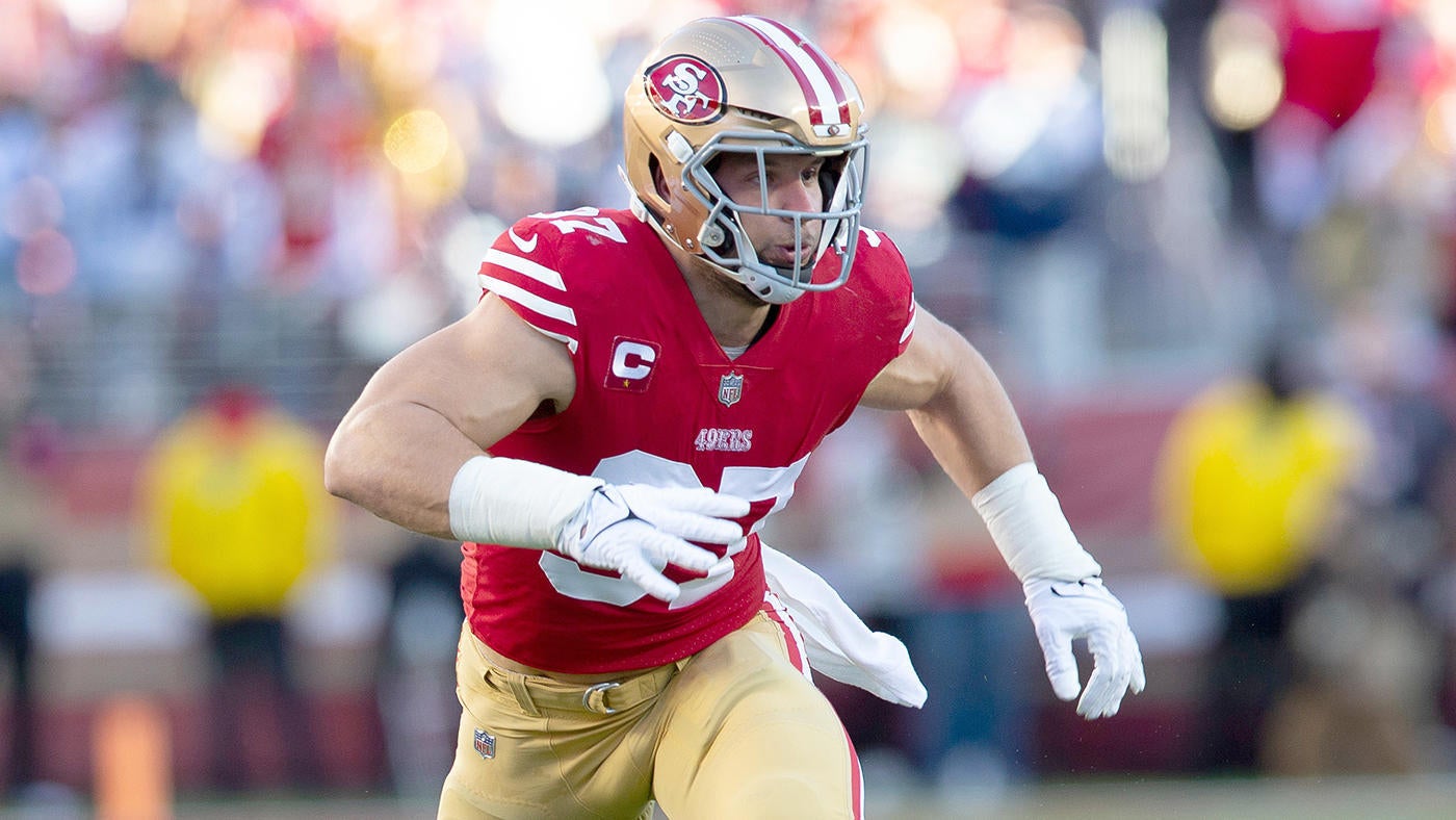 NFL Honors 2023: 49ers' Nick Bosa named Defensive Player of the Year after dominant season