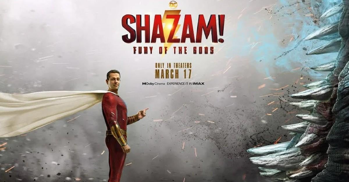 New Poster For Shazam! Fury of the Gods Drops