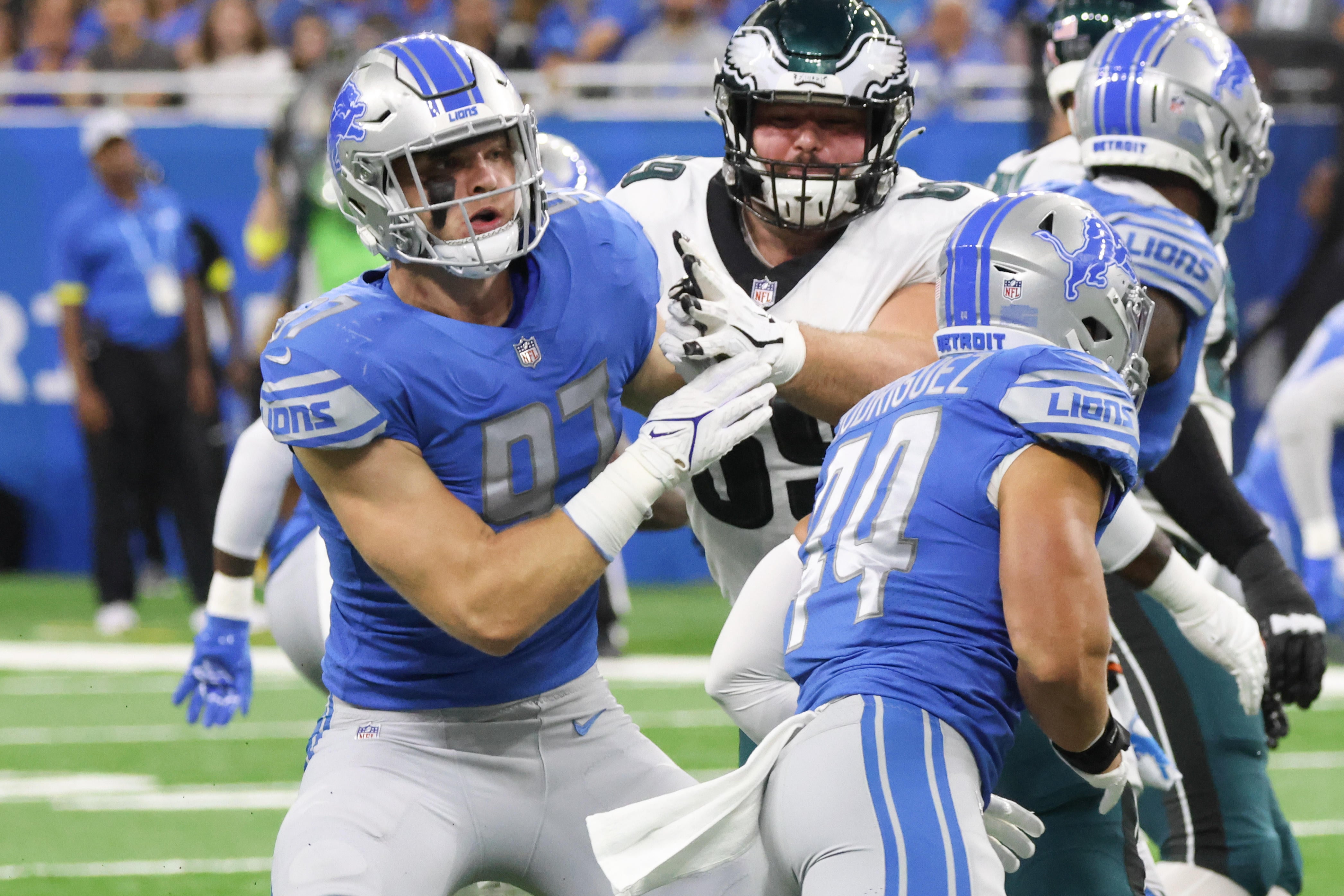 NFL: SEP 11 Eagles at Lions NFL: SEP 11 Eagles at Lions