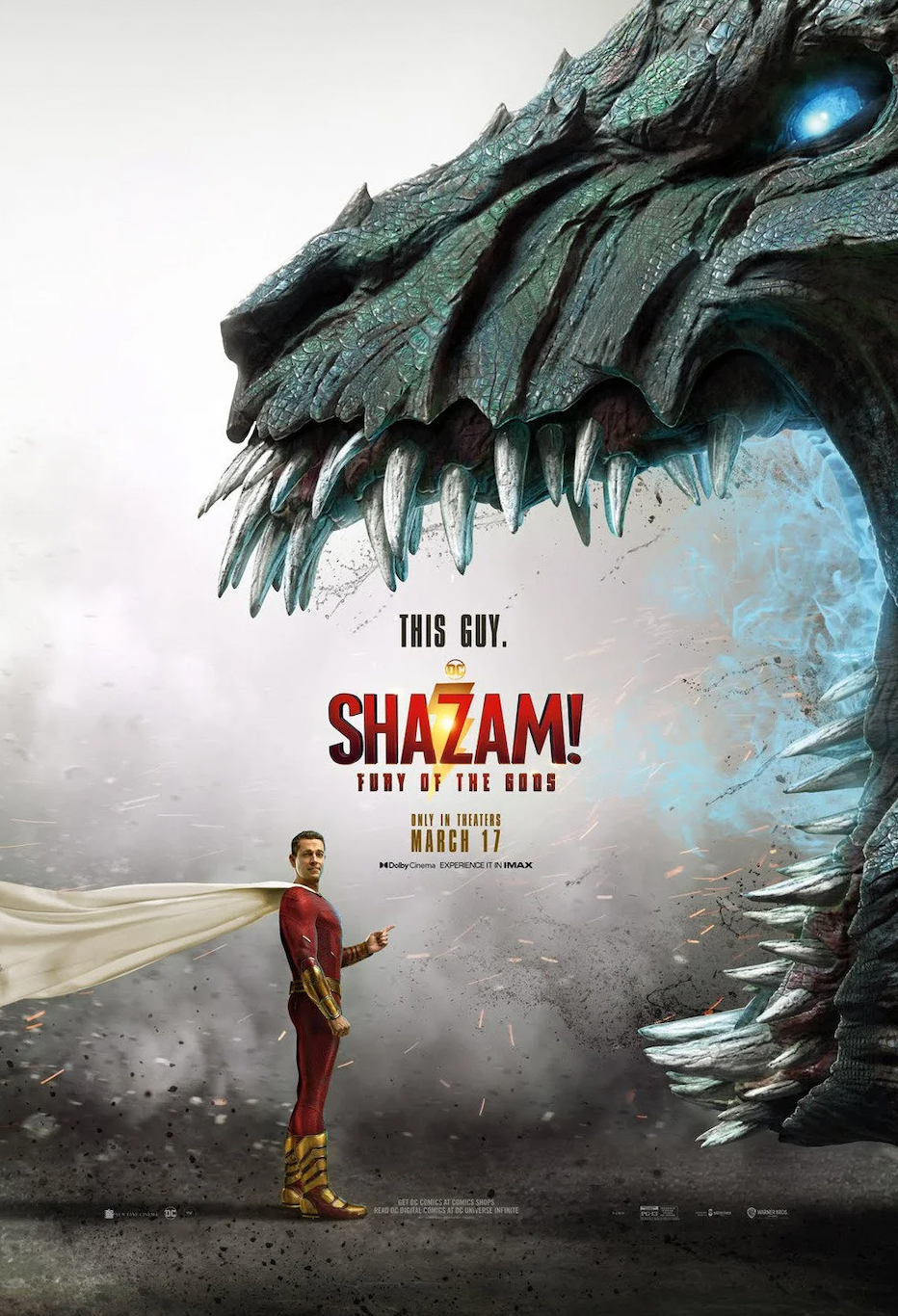 New Chinese Poster For 'Shazam! Fury Of The Gods' Poster Teases The  Villainous Daughters Of Atlas Along With Their Dragon — CultureSlate