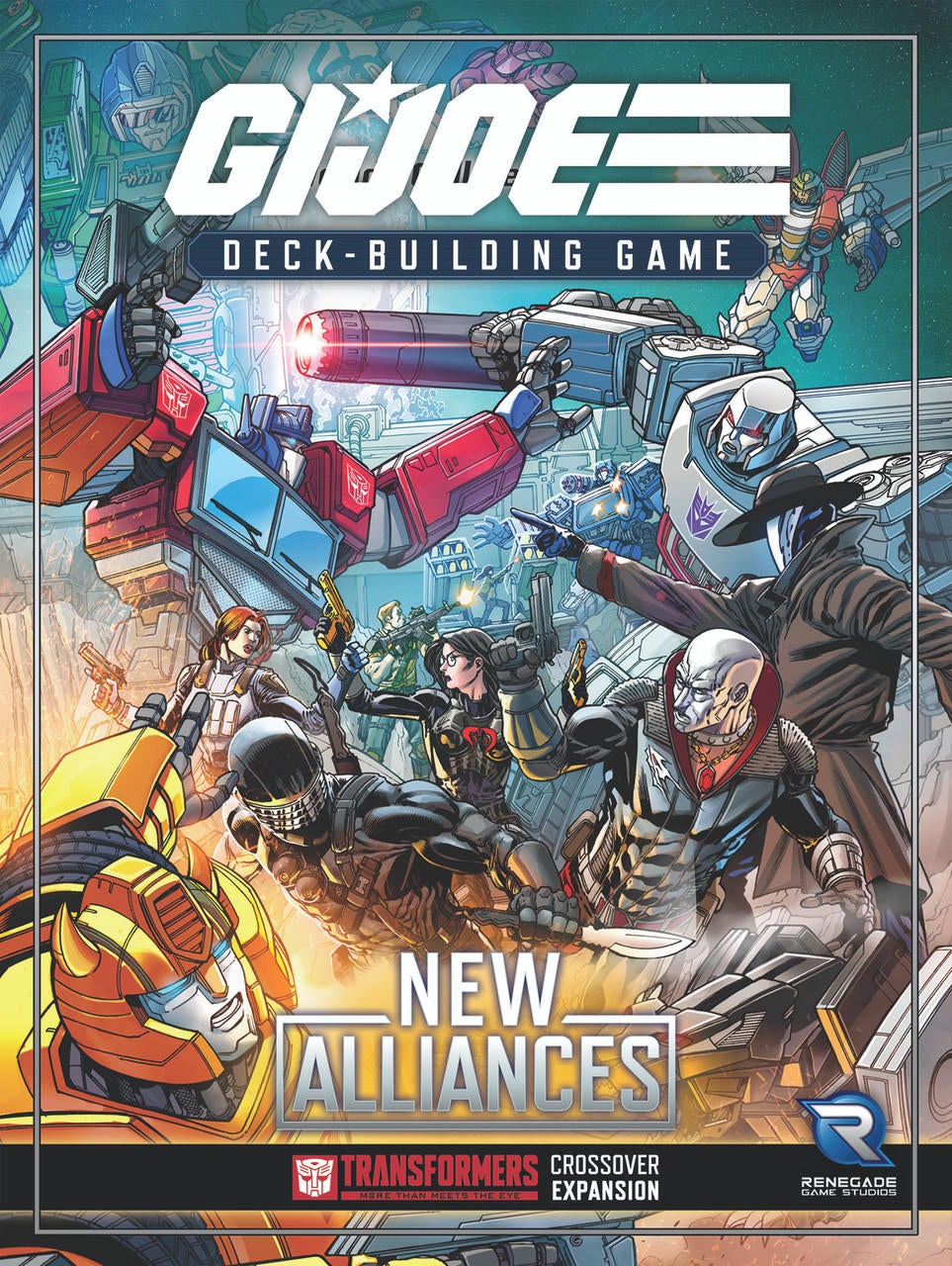 G.I. Joe and Transformers New Alliances Board Game Crossover Revealed