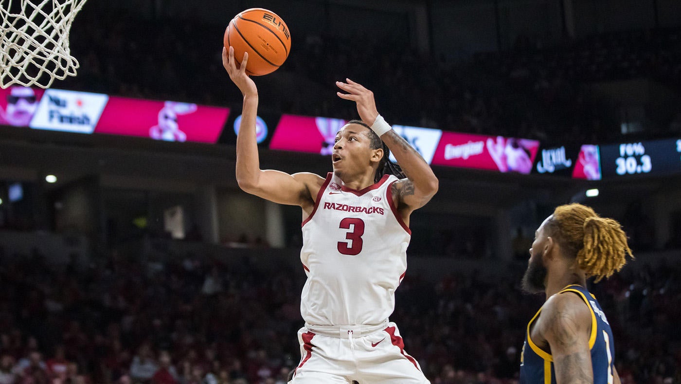 Arkansas' Nick Smith, projected NBA Draft lottery pick, to return from ...