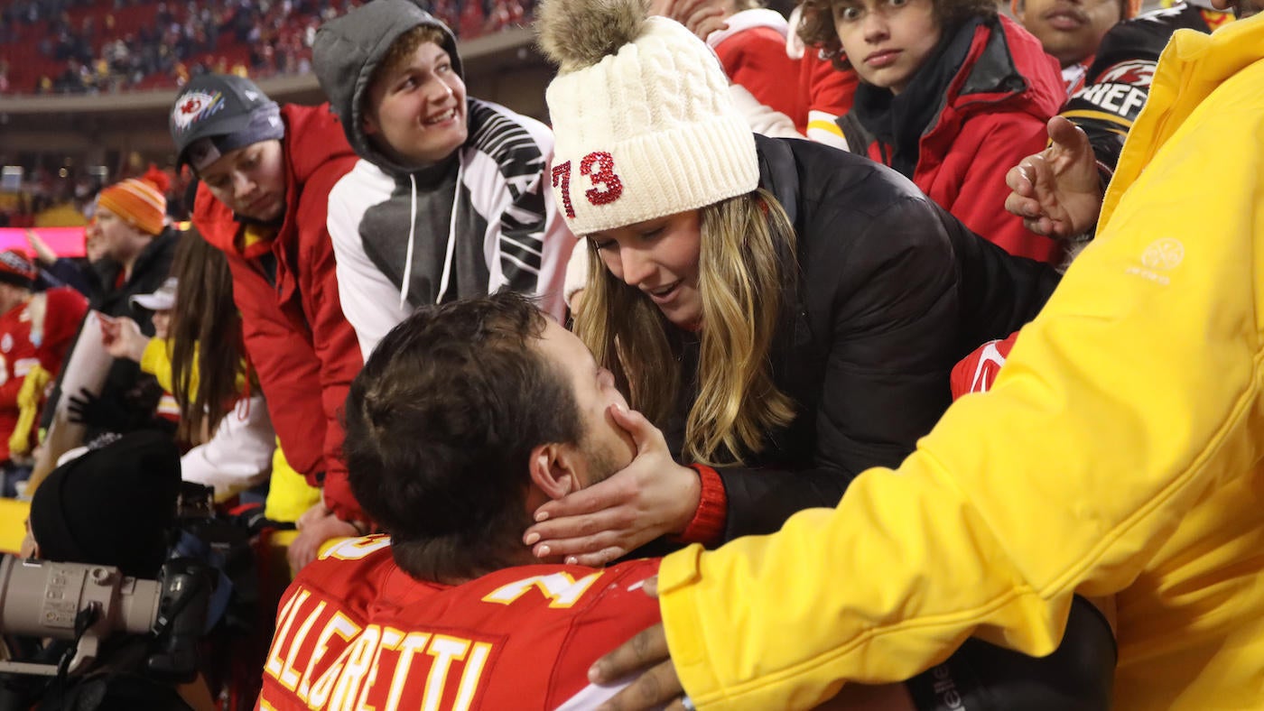 Super Bowl babies: Chiefs' Nick Allegretti becomes father to twins, Mecole Hardman's girlfriend in labor