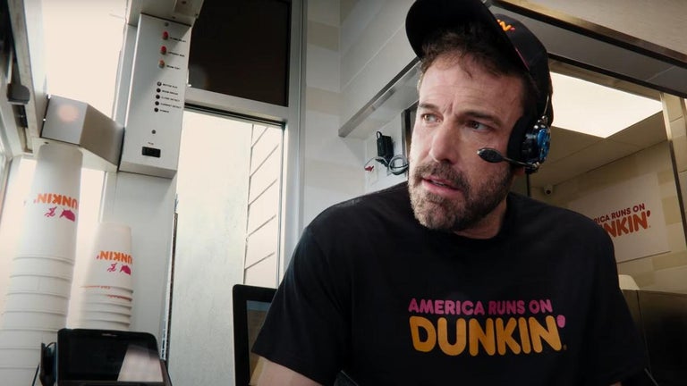 See the Bloopers From Ben Affleck and Jennifer Lopez's Dunkin' Super Bowl Ad