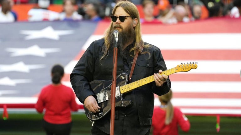 Chris Stapleton Reacts to Nick Sirianni's Tearful Super Bowl National Anthem Moment