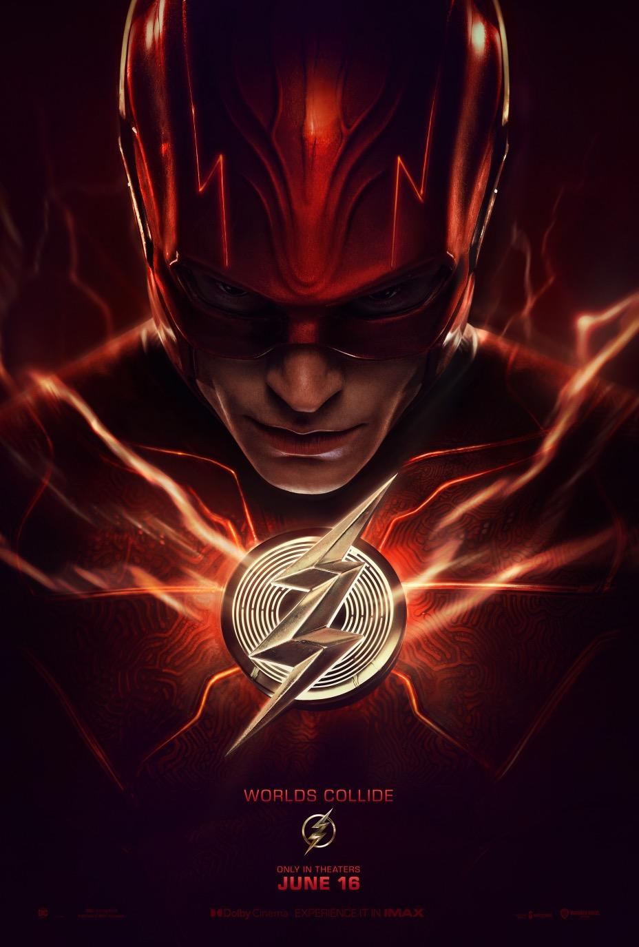 Batman, Supergirl, Barry Allen Speed Onto The Flash Character Posters