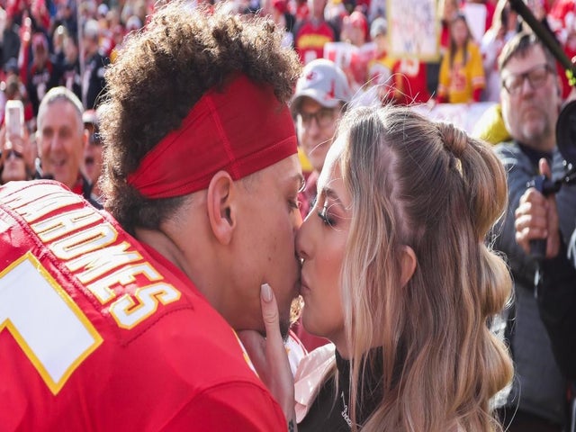 Patrick and Brittany Mahomes Share First Photo of Baby Bronze's Face After Super Bowl