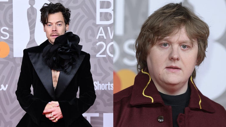 Harry Styles and Lewis Capaldi Kiss on the Lips at 2023 BRIT Awards