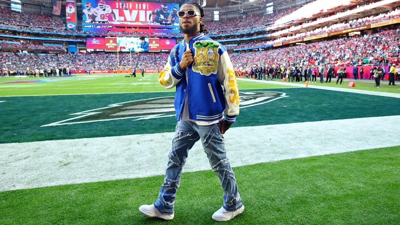 Damar Hamlin Getty Super Bowl 57 Bills