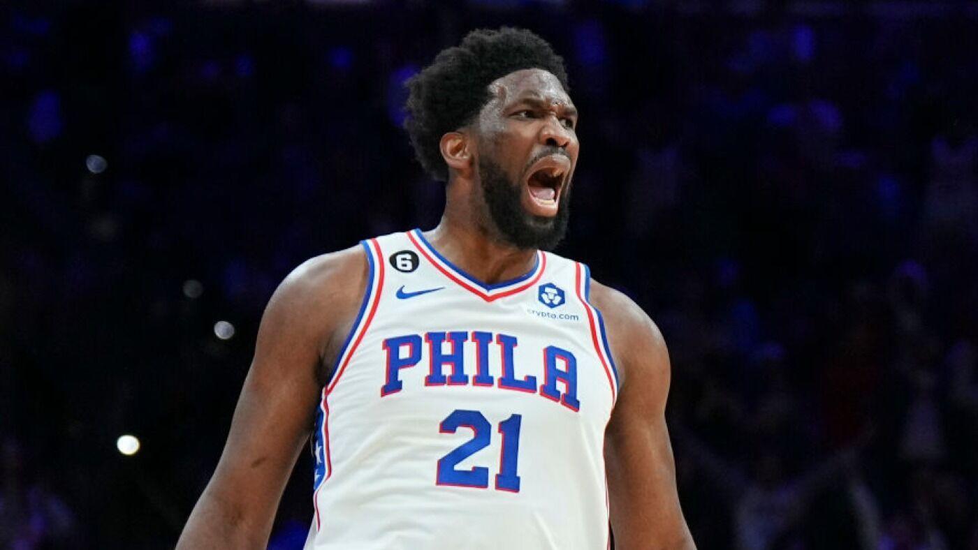 76ers' Joel Embiid passes Allen Iverson to become fastest Philadelphia player to reach 10,000 career points