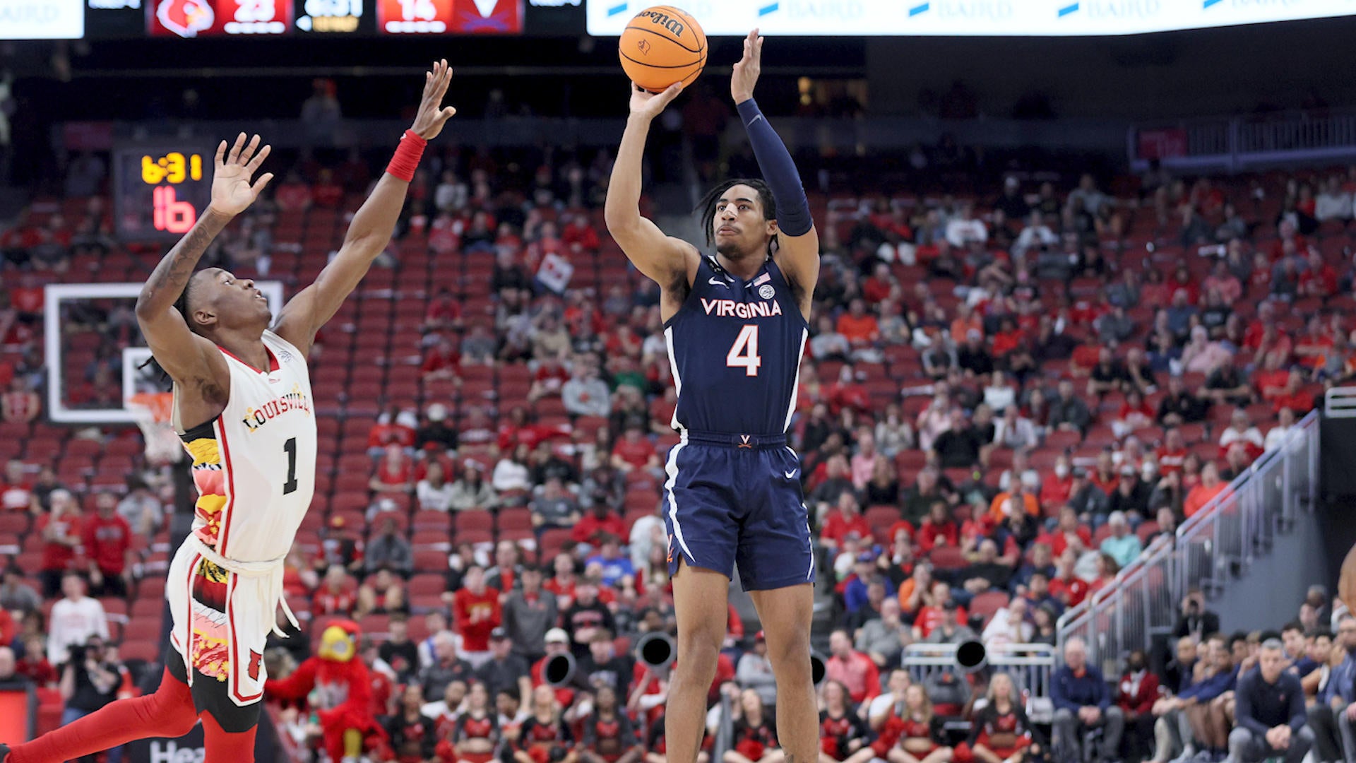 Virginia vs. Louisville Live Stream of NCAA Basketball
