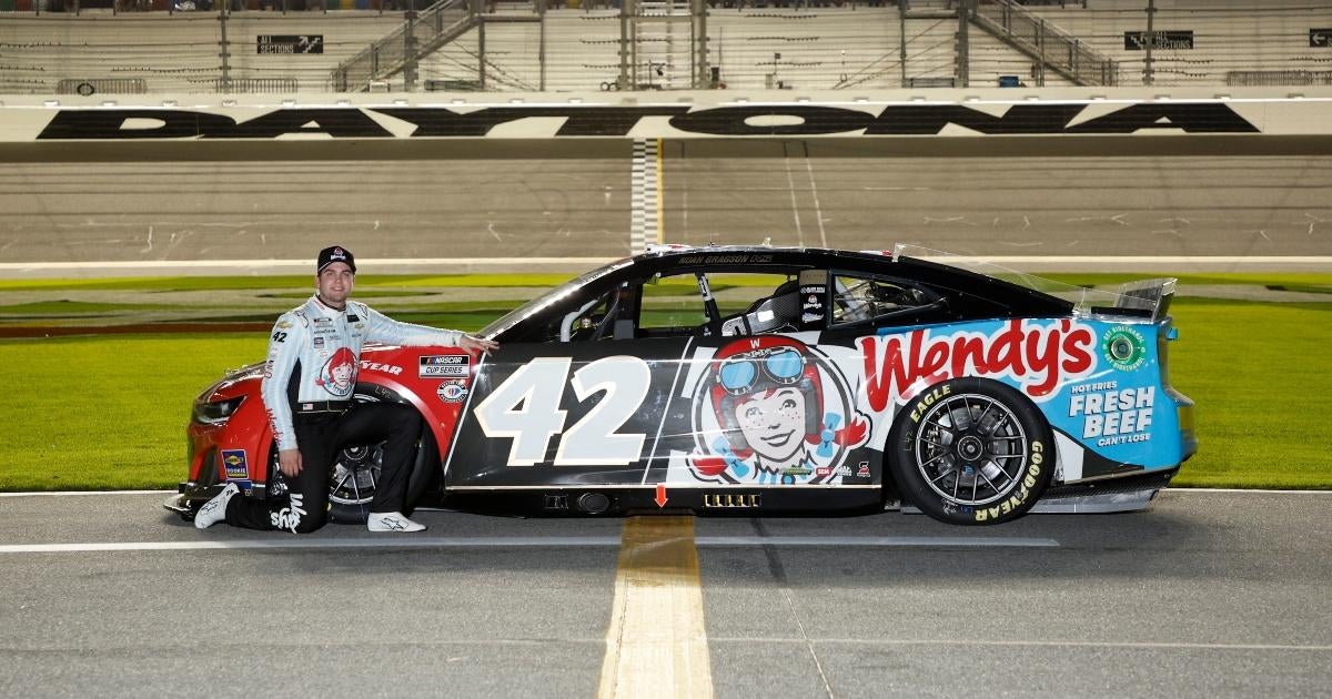 NASCAR Driver Noah Gragson Talks Partnership With Wendy's for 2023