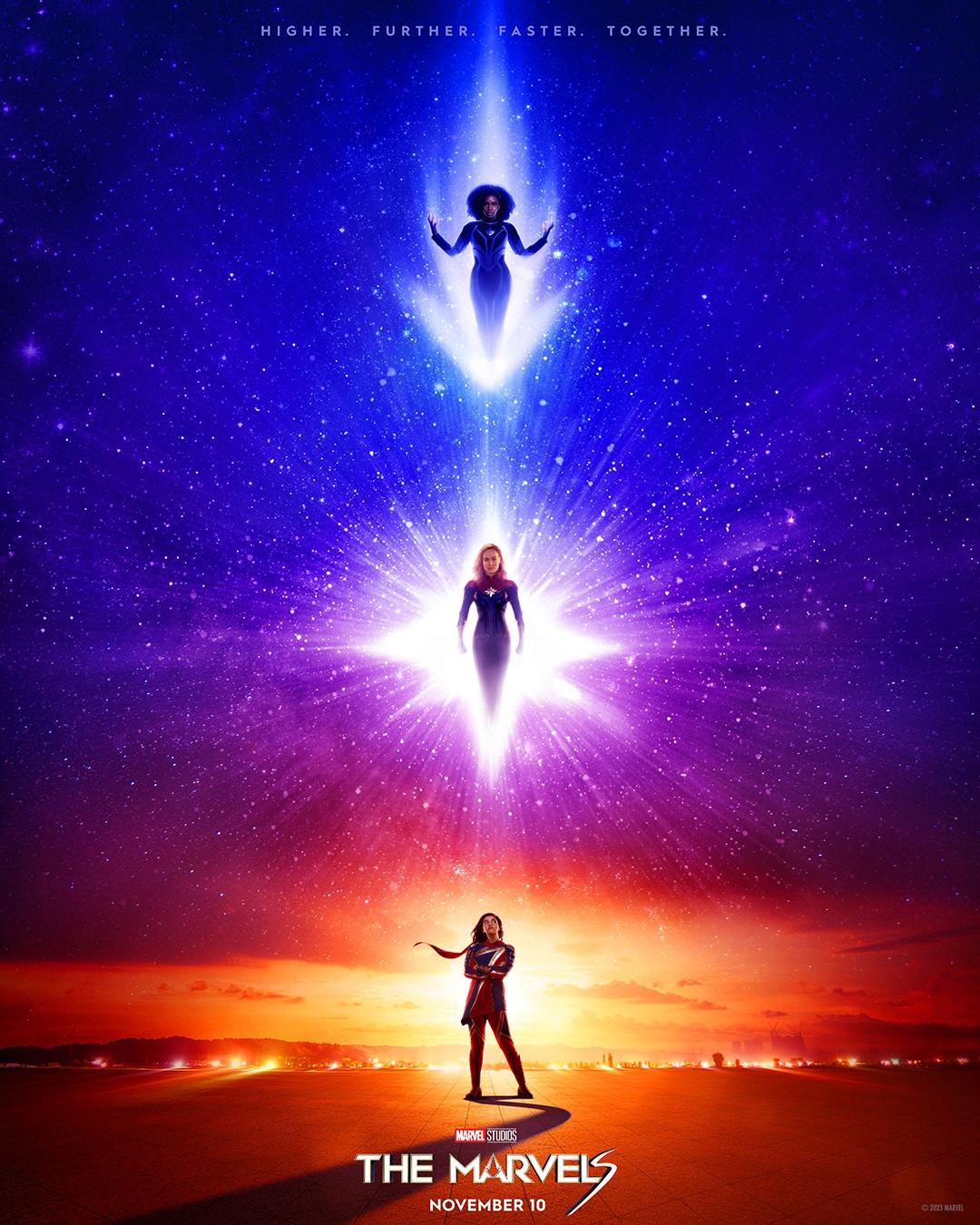 Captain Marvel Fans Hyped After New Poster Reveal