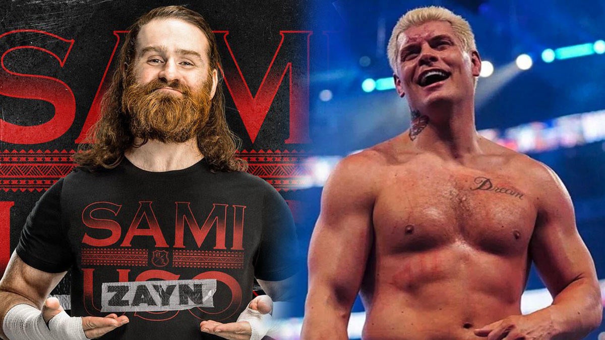 WWE's Sami Zayn Reveals What Cody Rhodes Told Him at Royal Rumble