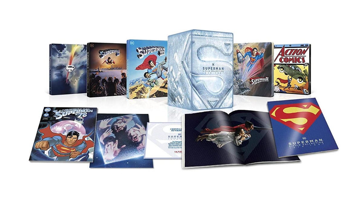 Exclusive Superman 5-Film Collection Lands on 4K Blu-ray