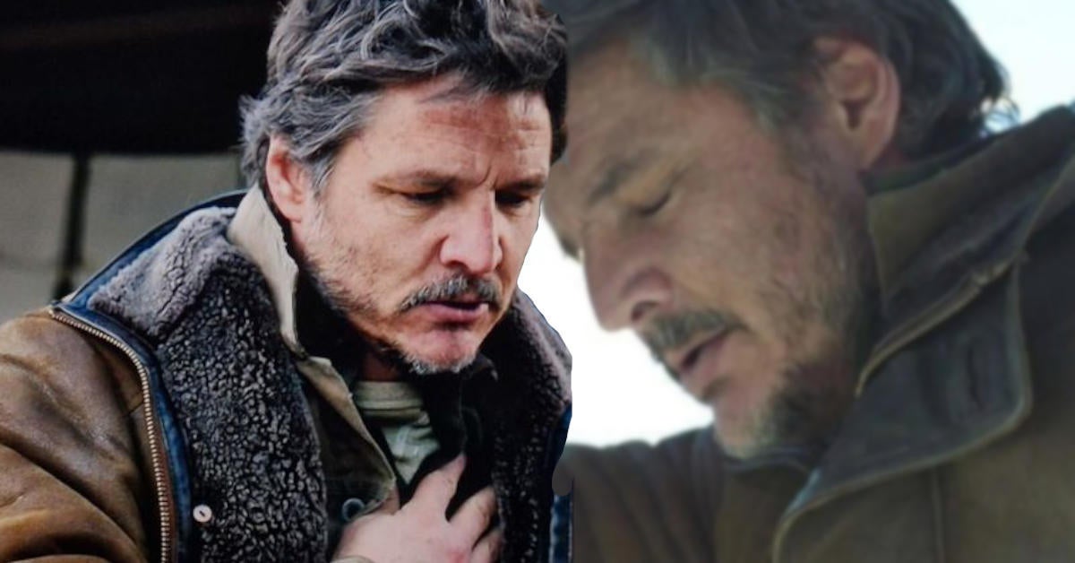 Joel Having a Panic Attack / Pedro Pascal Leaning on Post