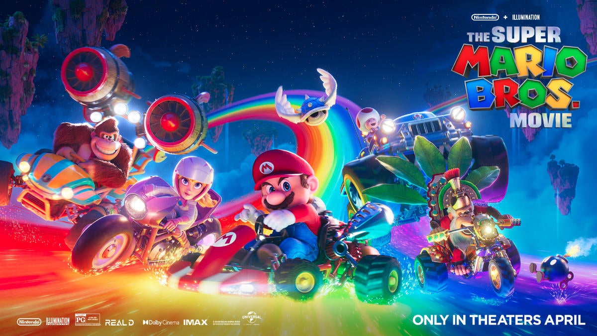 New Mario Movie Poster Features a Donkey Kong Country Cameo