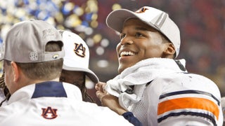 Cam Newton throws at Auburn's Pro Day Tuesday