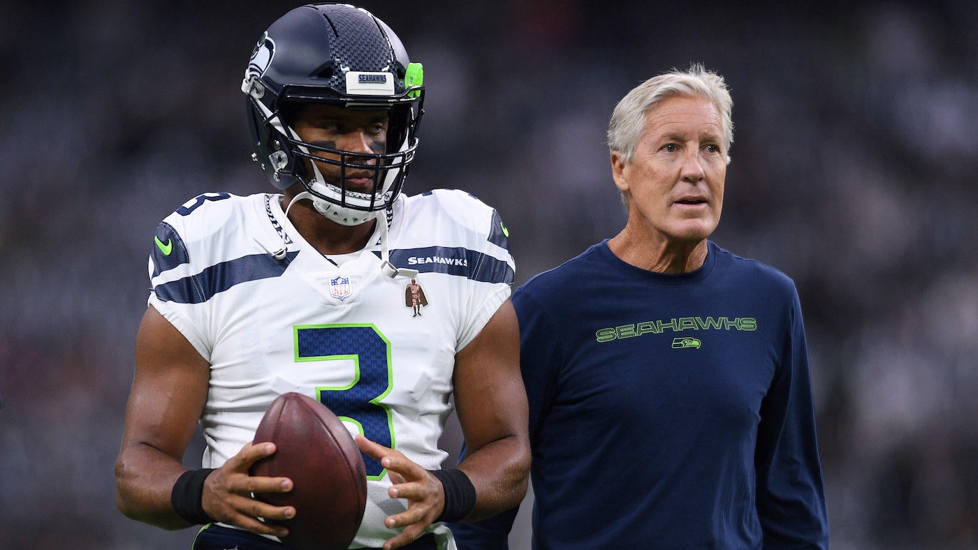 New Raiders head coach Pete Carroll addresses Russell Wilson speculation