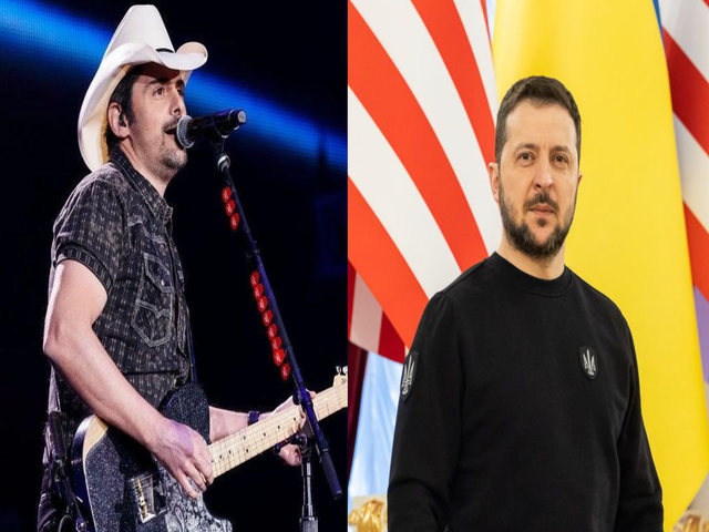 Brad Paisley Releases New Song Featuring Ukraine President Zelenskyy