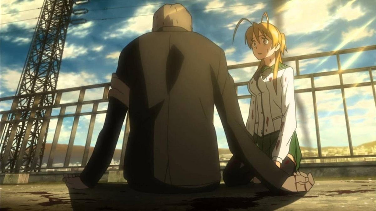 Highschool of the Dead ending 9 - Maon Kurosaki - Sky Jewel.avi 