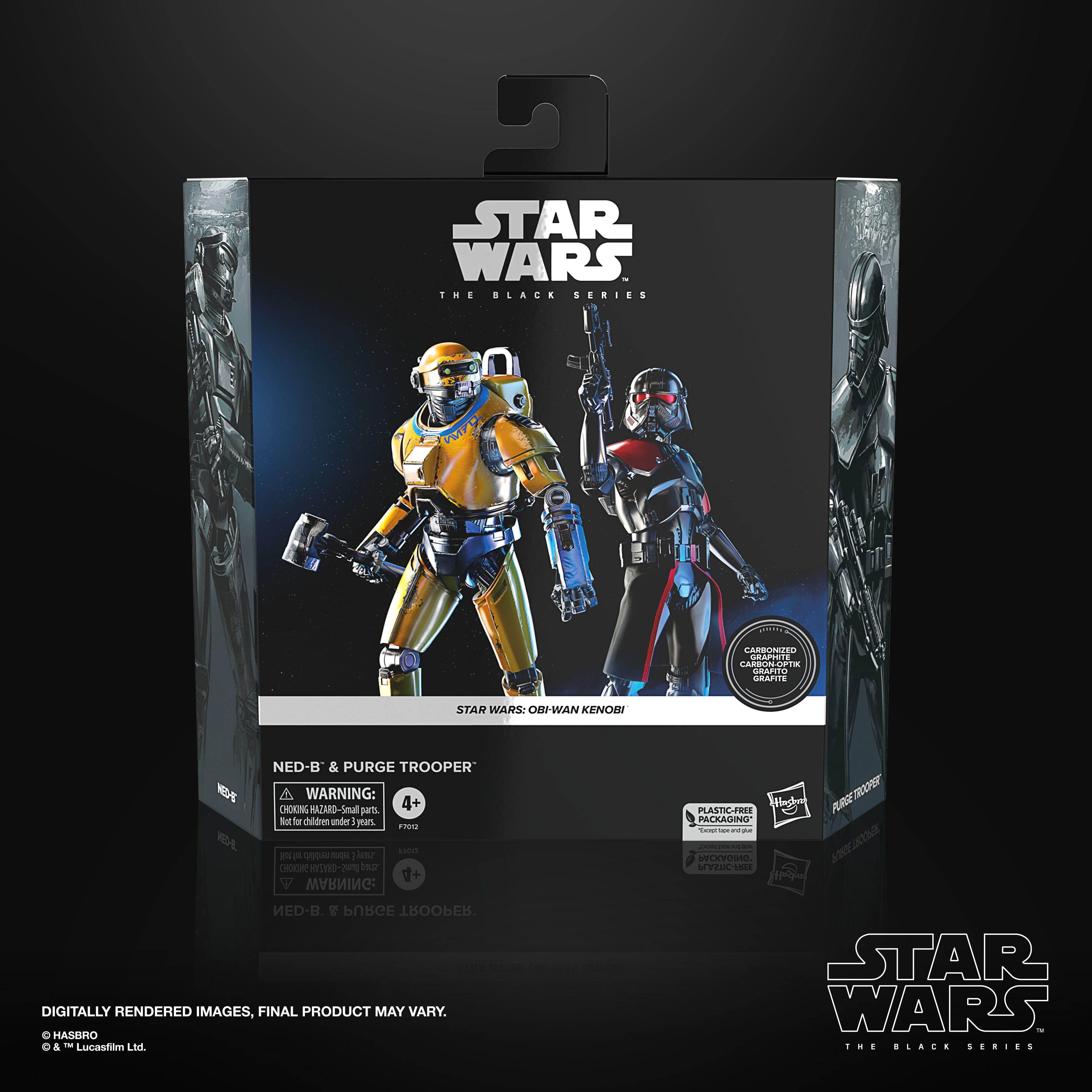 Star Wars: The Black Series Carbonized Ned-B And Purge Trooper ...