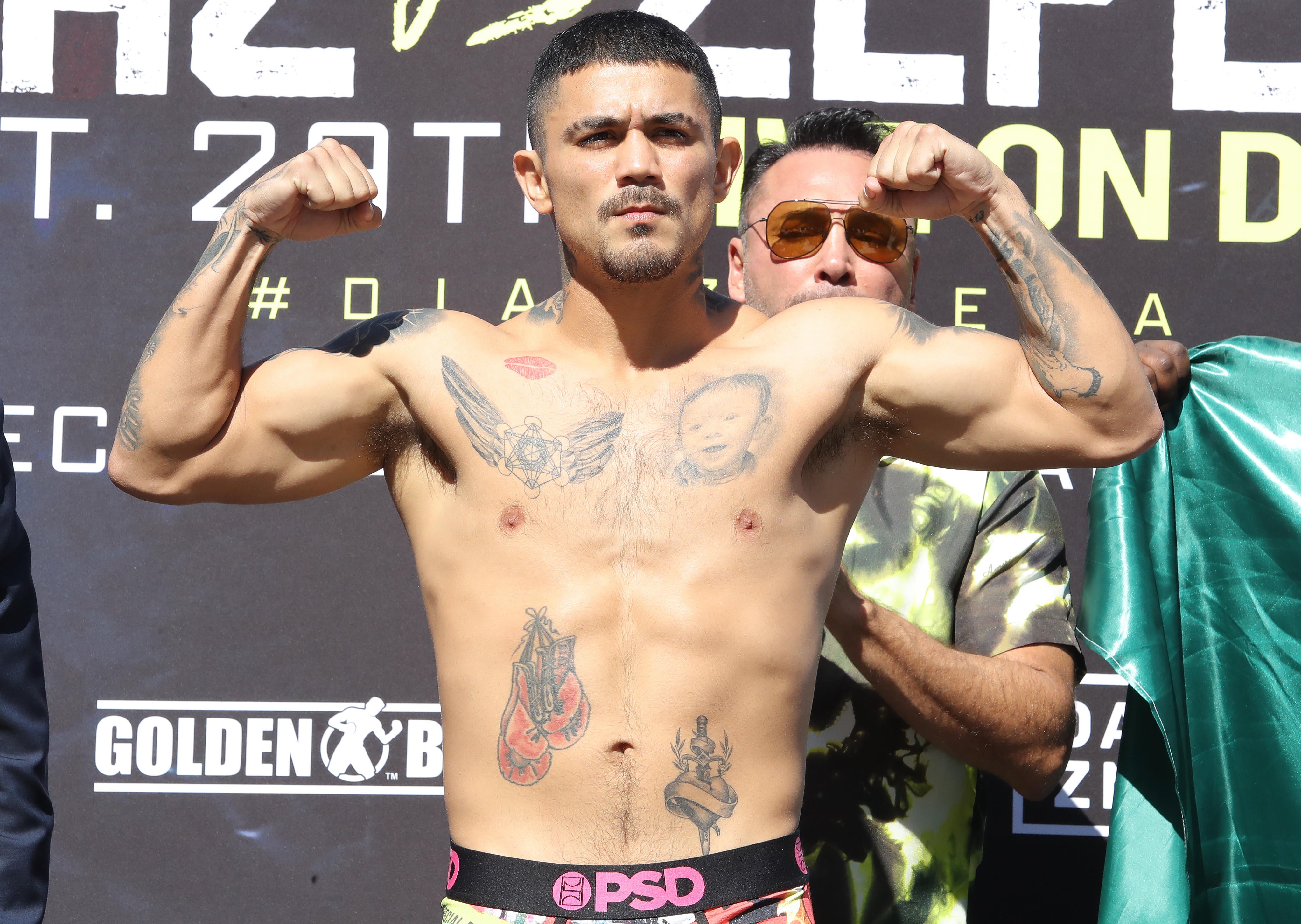 Joseph Diaz Jr v William Zepeda – Weigh-in