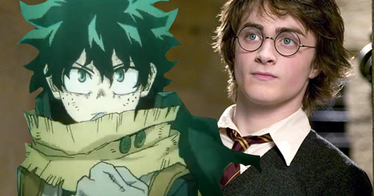 My Hero Academia Artist Takes Izuku to Hogwarts in Special Harry Potter ...