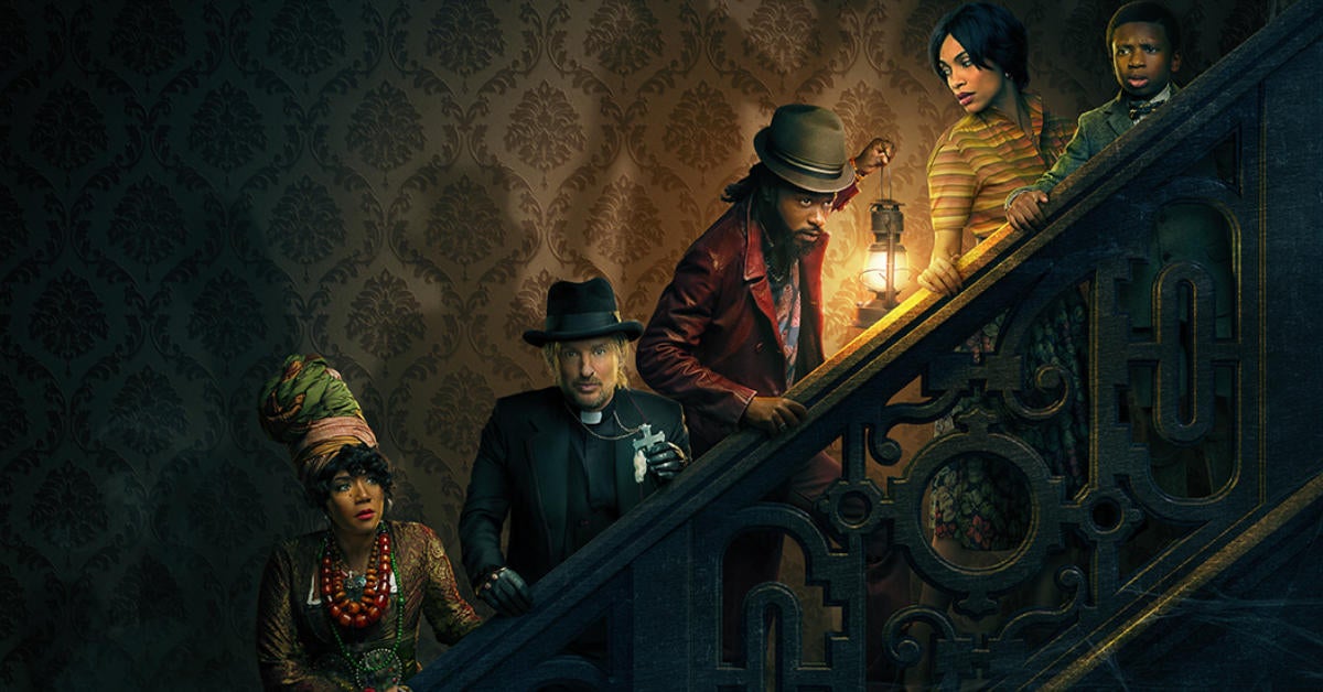 Disney Shares Haunted Mansion Poster Featuring Owen Wilson and Lakeith