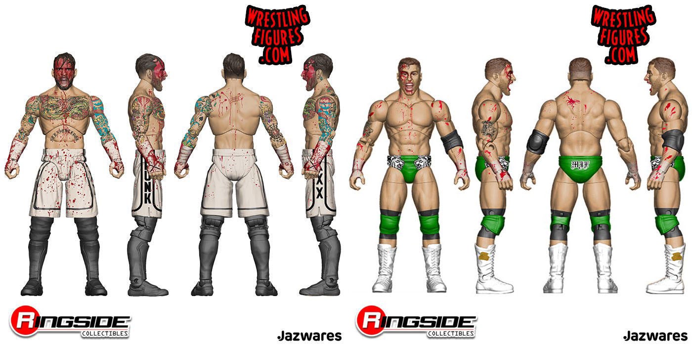 Dog Collar Match (CM Punk & MJF) 2-Pack - AEW Ringside Exclusive