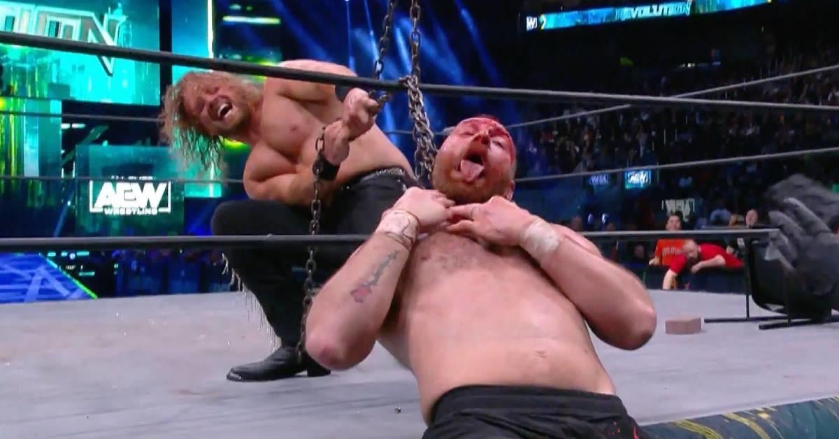 AEW's Hangman Adam Page Concussed After Scary In-Ring Mishap With Jon Moxley