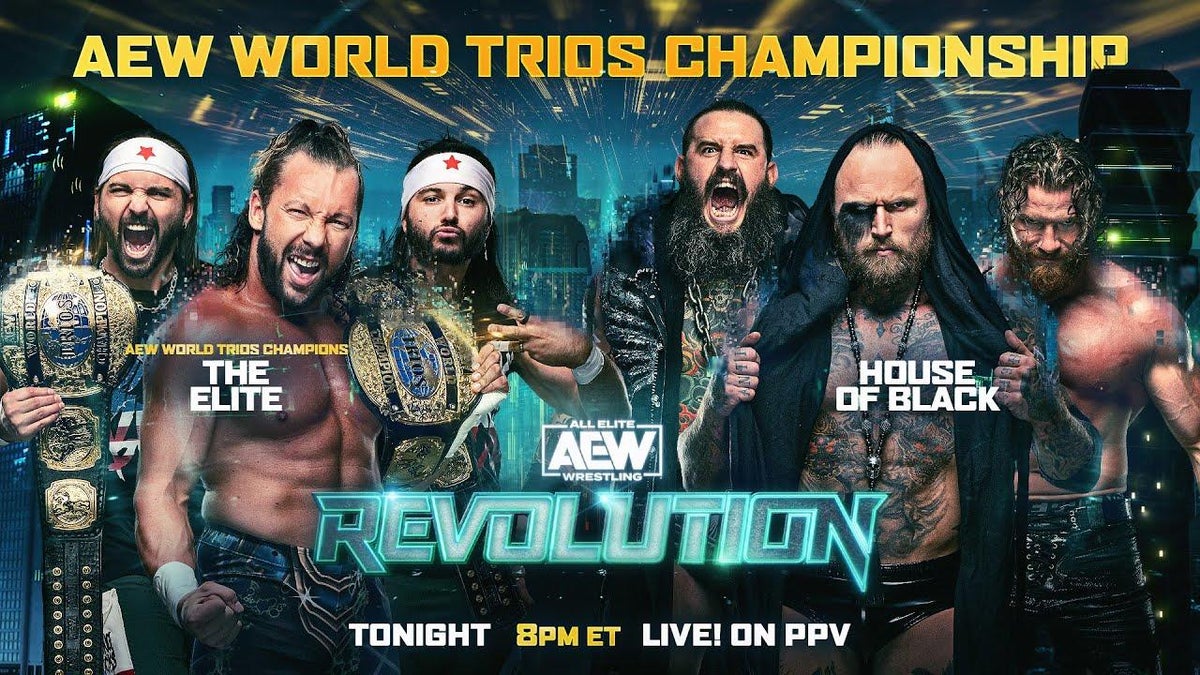 AEW Revolution: New AEW World Trios Champions Crowned