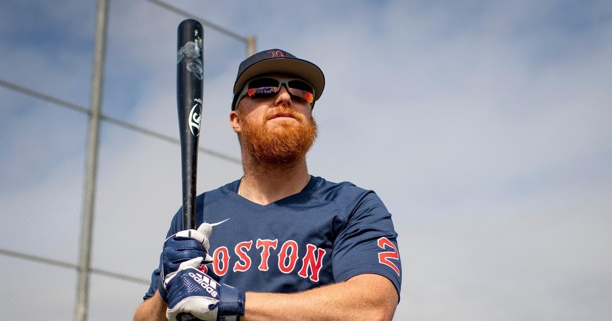 Boston's Justin Turner hit in face by pitch, leaves game - NBC Sports