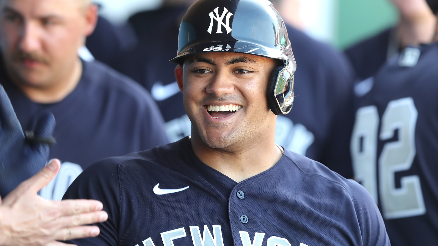 WATCH: Touted Yankees prospect Jasson Domínguez demolishes third home run of spring training