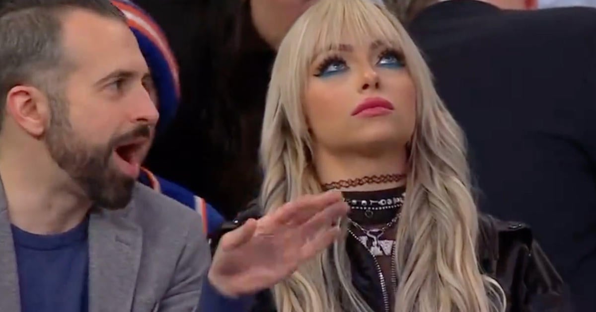 wwe-liv-morgan-knicks-game