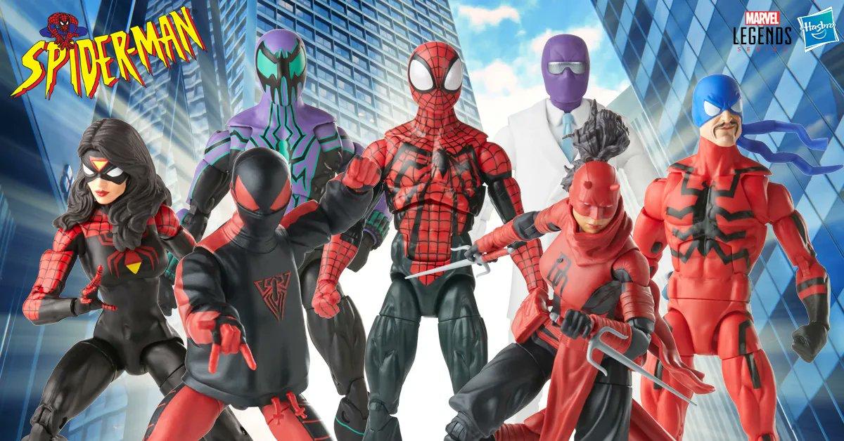 New Retro Spider-Man Marvel Legends Wave Pre-Orders: Rose, Tarantula,  Chasm, and More