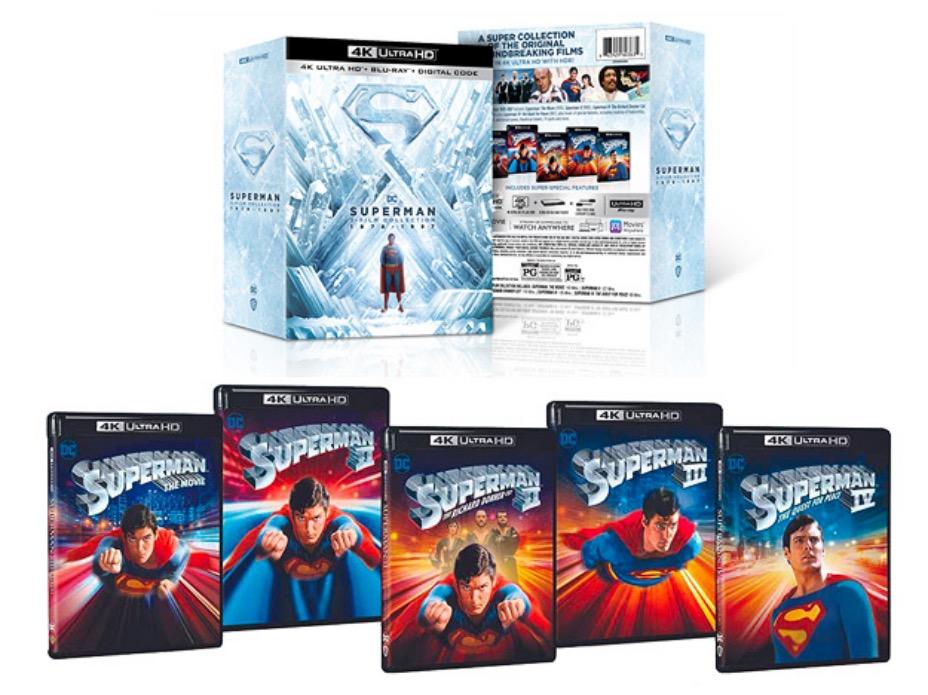 Superman 5-Film Collection Trailer Previews 4K Remasters