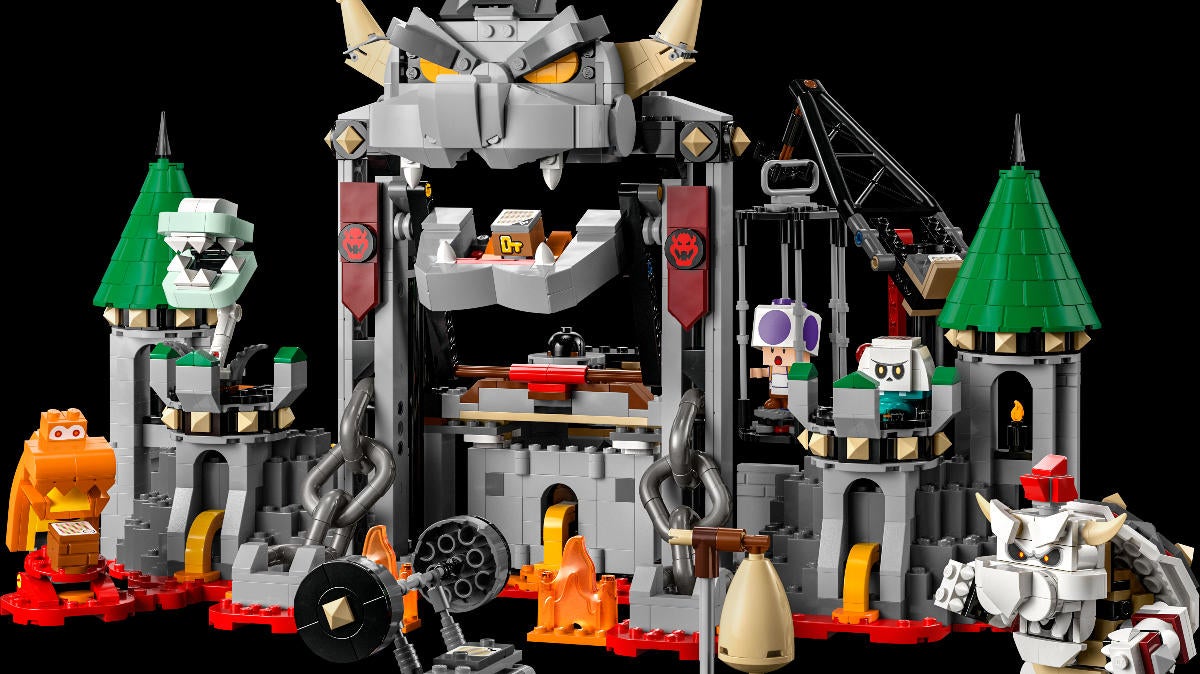 LEGO Reveals New Super Mario Mighty Bowser Set