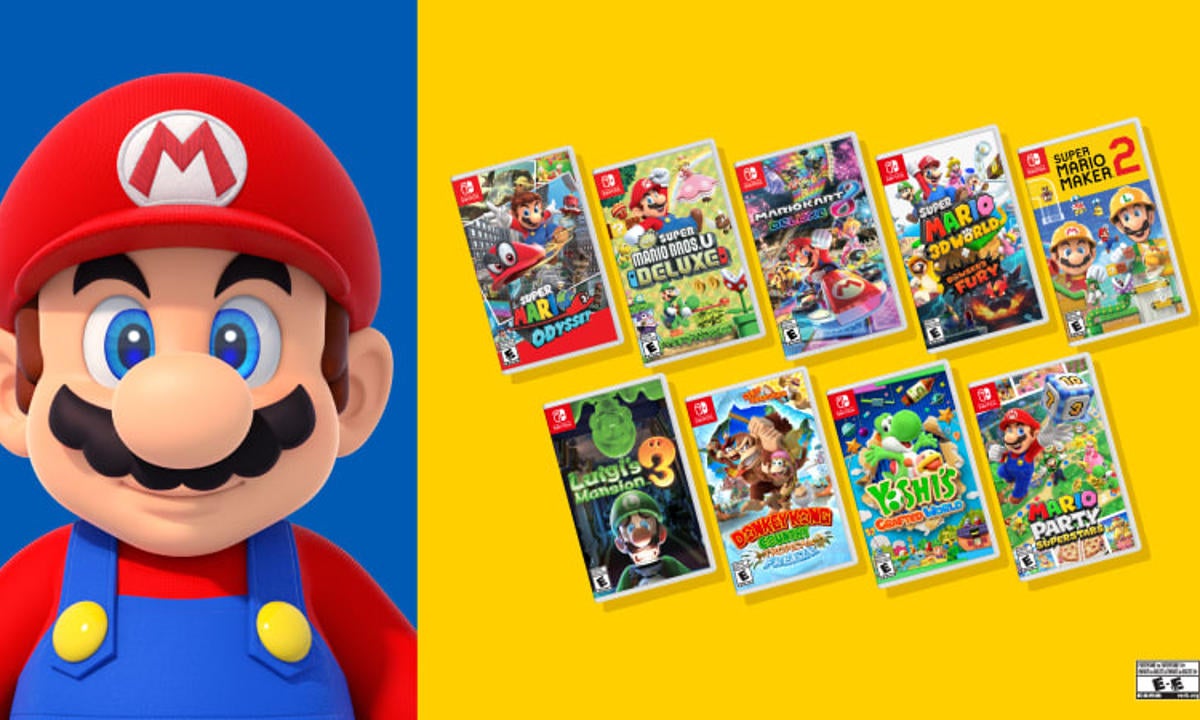 Super Mario Odyssey, Nintendo Switch games, Games