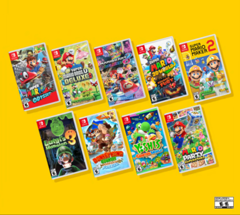 Mario Nintendo Switch Games